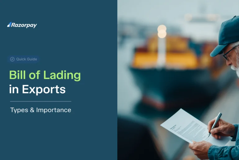 Bill of Lading in Exports